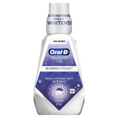 Nước súc miệng làm trắng răng Oral B 3D White Luxe Diamond Strong 473ml