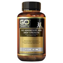 Viên nang thực vật GO Healthy Magnesium 800 120 viên