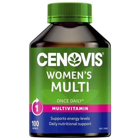 Vitamin tổng hợp tăng cường năng lượng cho phụ nữ Cenovis - Multi Vitamin 100 viên