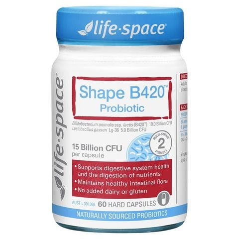 Life Space Shape B420 Probiotic 60 Viên