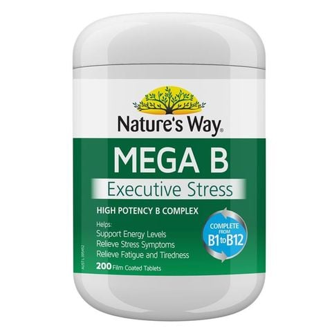 Viên uống Nature's Way Mega B 200 viên