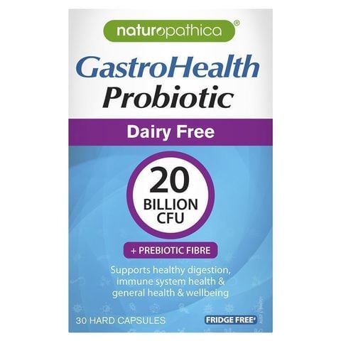 Naturopathica Gastrohealth Probiotic Sữa miễn phí 20 tỷ 30 viên