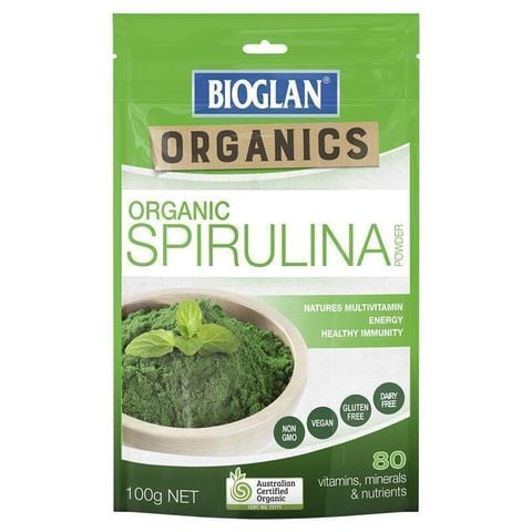 Bioglan Tảo Spirulina Hữu Cơ 100g