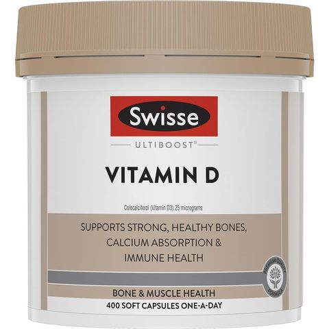 Swisse Ultiboost Vitamin D 400 Viên