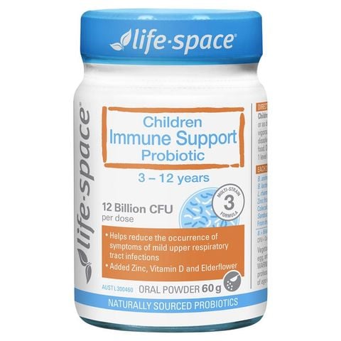 Probiotic hỗ trợ miễn dịch cho trẻ em Life Space 60g