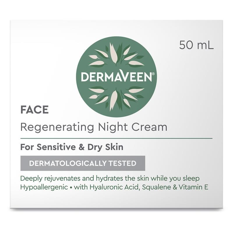 Kem dưỡng da mặt tái tạo da ban đêm DermaVeen 50ml