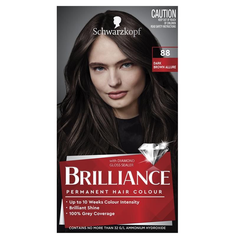 Schwarzkopf Brilliance 88 Nâu Đậm Allure