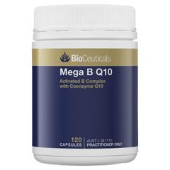 Bioceuticals Mega B Q10 120 Viên nang