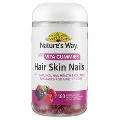 Kẹo dẻo Nature's Way Adult Vita Gummies Hair Skin Nails 180 viên Kích thước độc quyền