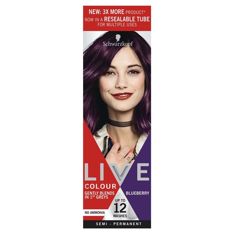 Schwarzkopf Live Colour Blueberry 75ml
