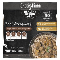 Optislim Healthy Option Meal Thịt bò Stroganoff 300g MỚI