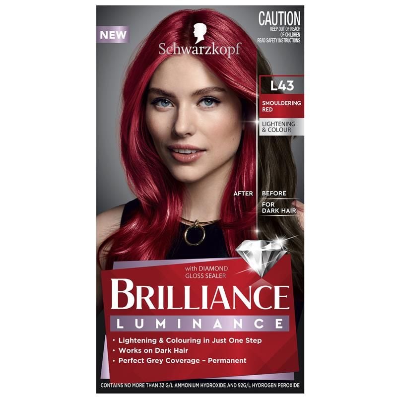 Schwarzkopf Brilliance L43 Smouldering Red Mới