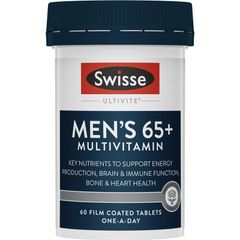 Swisse Mens Multivitamin 65+ 60 Viên