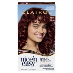 Thuốc nhuộm tóc vĩnh viễn Clairol Nice N Easy 4BG Burgundy