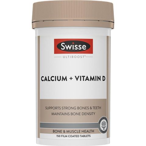 Swisse Ultiboost Canxi + Vitamin D 150 Viên