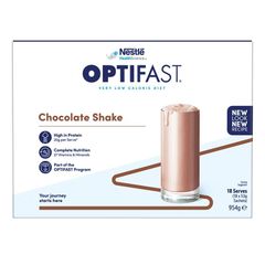 Optifast VLCD Shake Chocolate 18 x 53g