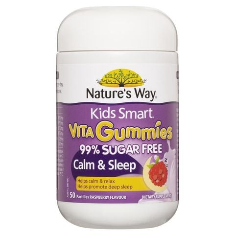 Nature's Way Kids Smart Vita Gummies Sugar Free Sleep & Calm 50 viên
