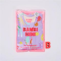 Bambi Mini Co. Wrigglesuit 0-3 tháng màu tím nhạt