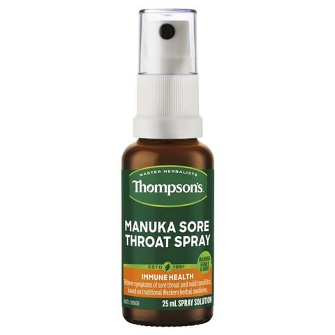 Thuốc xịt trị đau họng Manuka của Thompson 25ml