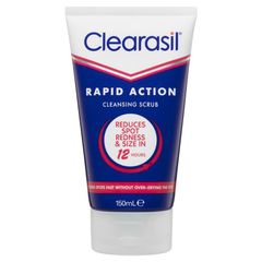 Sữa rửa mặt tẩy tế bào chết Clearasil Ultra Rapid Action 150 ml