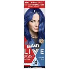 Schwarzkopf LIVE Colour Ultra Bright's Electric Blue 75ml