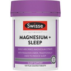 Swisse Ultiboost Magnesium + Sleep 120 Viên
