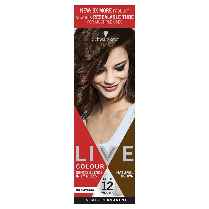 Schwarzkopf Live Colour Nâu tự nhiên 75ml
