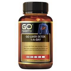 Viên uống giải độc gan GO Healthy Liver Detox 1 viên/ngày 60 viên
