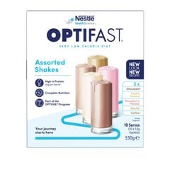 Optifast VLCD Shake Assorted Pack 10 x 53g