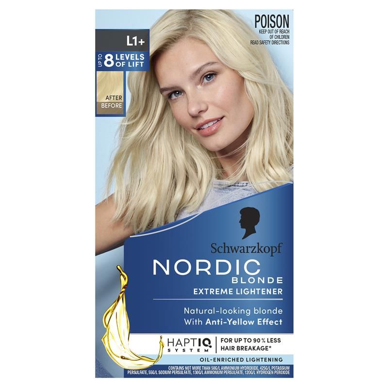 Schwarzkopf Nordic L1+ Extreme Lightener Mới