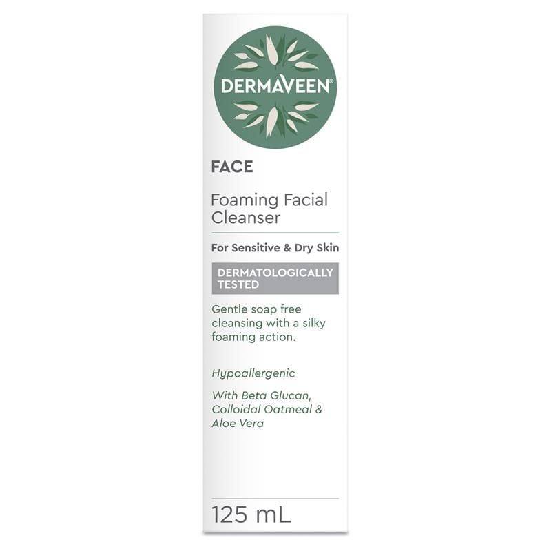 Sữa rửa mặt tạo bọt DermaVeen 125ml