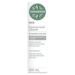 Sữa rửa mặt tạo bọt DermaVeen 125ml