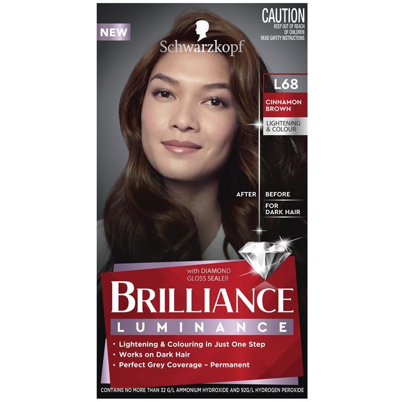 Schwarzkopf Brilliance L68 Màu Nâu Quế