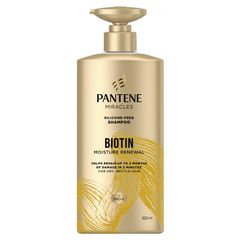 Dầu gội Pantene Miracles Biotin Daily Moisture Renew 650ml