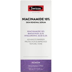 Huyết thanh tái tạo da Swisse SC Niacinamide 10% 30ml