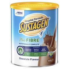 Sustagen Hospital Formula + Thực phẩm bổ sung dinh dưỡng Fibre hương sô cô la 840g
