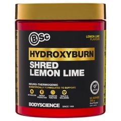 Bột chanh sinh nhiệt BSc HydroxyBurn Shred Neuro 300g