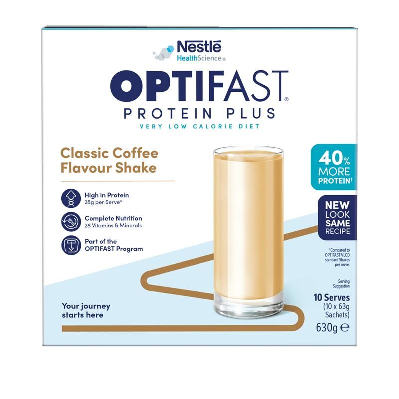 Optifast VLCD Protein Plus Shake Coffee 10 gói 630g