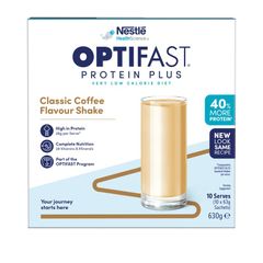 Optifast VLCD Protein Plus Shake Coffee 10 gói 630g