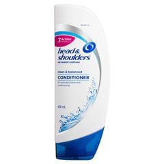 Dầu xả Head & Shoulders Clean & Balanced trị gàu 400mL