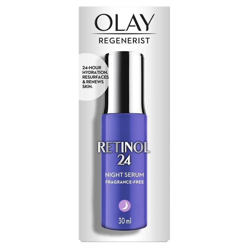 Olay Regenerist Retinol 24 Night Serum không mùi 30ml