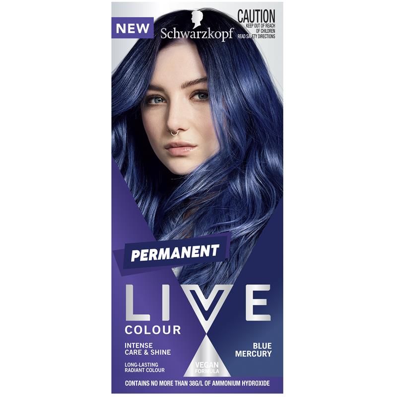 Schwarzkopf Live Colour Permanent Blue Mercury