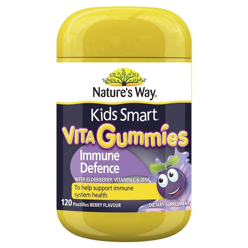 Kẹo dẻo tăng cường miễn dịch Nature's Way Kids Smart Vita Gummies 120 viên