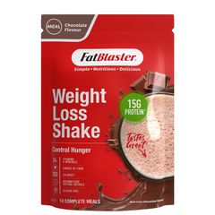Bột giảm cân Naturopathica Fatblaster hộp đỏ Chocolate 465g
