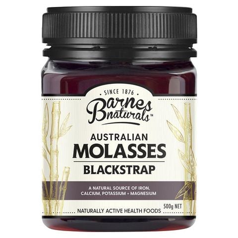 Mật đường đen Barnes Naturals Úc 500g