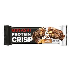 Thanh Protein giòn Musashi vị sô cô la đậu phộng 60g