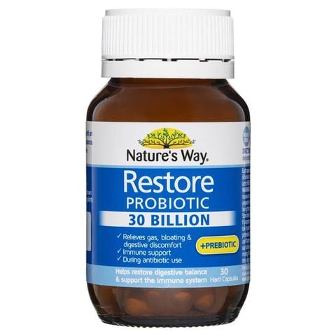 Nature's Way Restore Probiotic 30 Tỷ 30 Viên