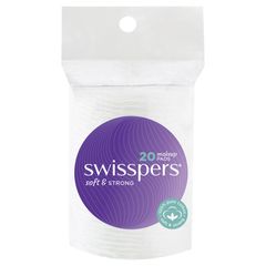 Bông tẩy trang Swisspers Cotton Make Up Pads 20 miếng