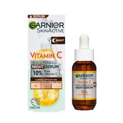 Huyết thanh làm sáng da Garnier Skin Active Vitamin C ban đêm 30ml