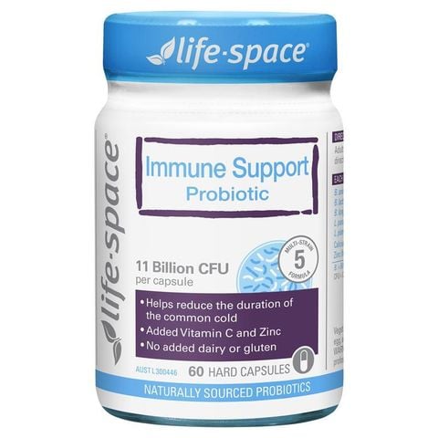 Hỗ trợ miễn dịch Life Space Probiotic 60 viên